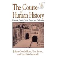 The Course of Human History: Civilization and Social Process: Civilization and Social Process by Goudsblom, Johan; Jones, Eric L.; Mennell, Stephen, 9781563247941
