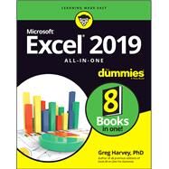 Excel 2019 All-in-One by Harvey, Greg, Ph.d., 9781119517948
