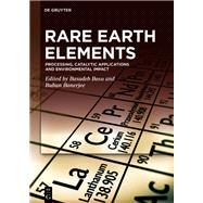 Rare Earth Elements by Basudeb Basu, Bubun Banerjee, 9783110787948