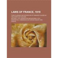 Laws of France, 1919 by National Civic Federation, 9781154537949