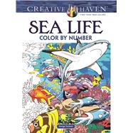 Creative Haven Sea Life Color by Number Coloring Book by Toufexis, George, 9780486797953