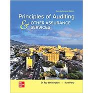 Principles of Auditing & Other Assurance Services - Rental Edition by Ray  Whittington, 9781260247954
