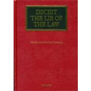 Deceit: The Lie of the Law by Macdonald Eggers,Peter, 9781843117957