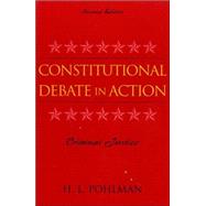 Constitutional Debate in Action Criminal Justice by Pohlman, H. L., 9780742537958