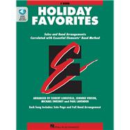 Essential Elements Holiday Favorites F Horn Book with Online Audio by Vinson, Johnnie; Sweeney, Michael; Longfield, Robert; Lavender, Paul, 9781540027962