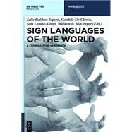 Sign Languages of the World by Jepsen, Julie Bakken; De Clerck, Goedele; Lutalo-kiingi, Sam; McGregor, William B., 9781614517962