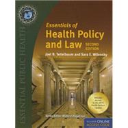 Essentials of Health Policy and Law with 2015 Annual Health Reform Update by Teitelbaum, Joel B.; Wilensky, Sara E., 9781284067965