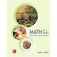 Math in Our World: A Quantitative Literacy Approach by Sobecki, David; Mercer, Brian, 9781259827969