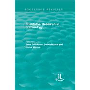 Qualitative Research in Criminology (1999) by Brookman; Fiona, 9780815347972