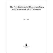 The New Yearbook for Phenomenology and Phenomenological Philosophy: Volume 7 by Hopkins; Burt, 9780970167972