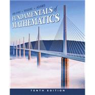 Fundamentals Of Mathematics by Van Dyke, James; Rogers, James; Adams, Holli, 9780538497978