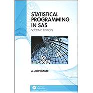 Statistical Programming in SAS by Bailer, A. John, 9780367357979