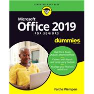 Office 2019 for Seniors for Dummies by Wempen, Faithe, 9781119517979