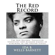The Red Record by Wells-Barnett, Ida B., 9781502767981