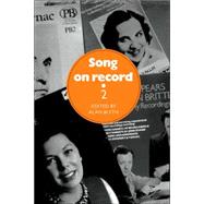 Song on Record by Edited by Alan Blyth, 9780521027984