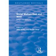 Social Welfare East and West by Doling,John, 9781138737990