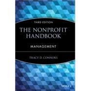 The Nonprofit Handbook Management by Connors, Tracy D., 9780471397991