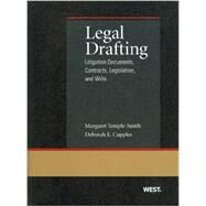 Legal Drafting by Temple-Smith, Margaret; Cupples, Deborah E., 9780314267993