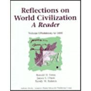 Reflections World Civilization : Prehistory 1600 Vl1 by Addison-Wesley Publishing Company, 9780201387995
