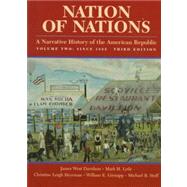 Nation of Nations Vol. 2 : A Narrative History of the American Republic by William E. Gienapp; James West  Davidson; Christine Leigh Heyrman, 9780070157996