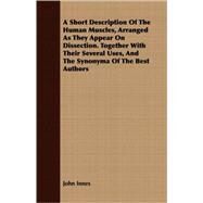 A Short Description of the Human Muscles, Arranged As They Appear on Dissection. Together With Their Several Uses, and the Synonyma of the Best Authors by Innes, John, 9781409707998