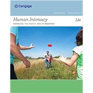 Human Intimacy Marriage, the Family, and Its Meaning by Cox, Frank, 9781133948001