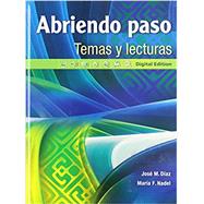 Abriendo Paso Lectura Grade 12 SE by Diaz, Nadel, 9780133238006