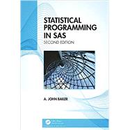 Statistical Programming in SAS by Bailer, A. John, 9780367358006