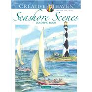 Creative Haven Seashore Scenes Coloring Book by Barlowe, Dot, 9780486818009