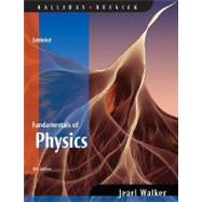 Fundamentals of Physics Extended, 8th Edition by David Halliday (University of Pittsburgh ); Robert Resnick (Rensselaer Polytechnic Institute); Jearl Walker (Cleveland State University ), 9780471758013
