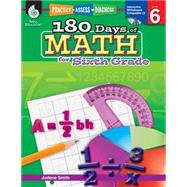 180 Days of Math for Sixth Grade by Smith, Jodene, 9781425808020
