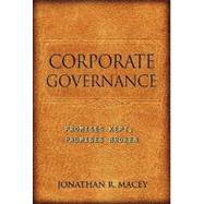 Corporate Governance by Macey, Jonathan R., 9780691148021
