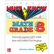 Must Know Math Grade 8 by Falletta, Nicholas, 9781260468021