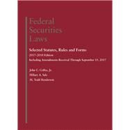 Federal Securities Laws 2017-2018 Edition by Coffee, John, Jr.; Sale, Hillary; Henderson, Matthew, 9781683288022