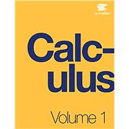 CALCULUS, VOLUME 1 by OpenStax, 9781938168024
