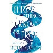 Three Things I Know Are True by Culley, Betty, 9780062908025
