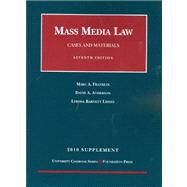 Mass Media Law, Cases and Materials, 2010 Supplement by Franklin, Marc A.; Anderson, David A.; Lidsky, Lyrissa Barnett, 9781599418025