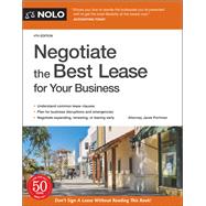 Negotiate the Best Lease for Your Business by Portman, Janet, 9781413328028