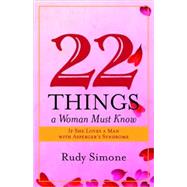 22 Things a Woman Must Know if She Loves a Man with Asperger's Syndrome by Simoine, Rudy; Rios, Emma, 9781849058032