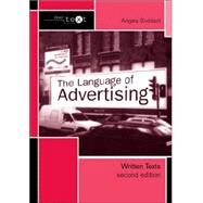 The Language of Advertising: Written Texts by Goddard; Angela, 9780415278034