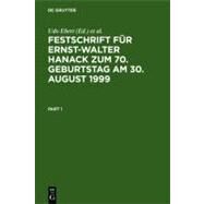Festschrift Fur Ernst-Walter Hanack by Ebert, Herausgegeben Von Udo; Rei, Peter; Roxin, Claus; Wahle, Eberhard, 9783110158038