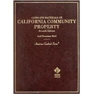 Cases and Materials on California Community Property by Bird, Gail Boreman, 9780314228048