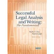 Successful Legal Analysis and Writing by Clary, Bradley G., 9780314908049