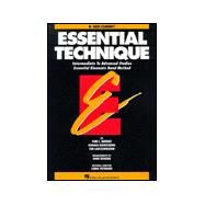 Essential Technique by Rhodes, Tom C.; Bierschenk, Donald; Lautzenheiser, Tim; Higgins, John; Petersen, Linda, 9780793518050