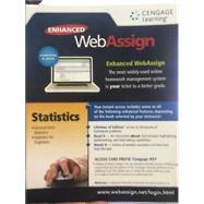 Enhanced WebAssign Single-Term LOE Printed Access Card for Statistics by WebAssign, 9781285858050