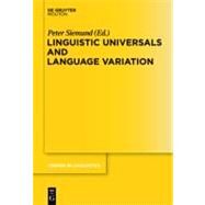 Linguistic Universals and Language Variation by Siemund, Peter, 9783110238051