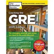 Cracking the GRE with 4 Practice Tests, 2020 Edition by PRINCETON REVIEW, 9780525568056