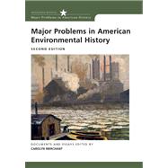 Major Problems in American Environmental History by Merchant, Carolyn, 9780618308057