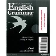 Fundamentals of English Grammar eTEXT with Audio without Answer Key (Access Card) by Azar, Betty S.; Hagen, Stacy A., 9780133438062
