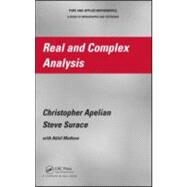 Real and Complex Analysis by Apelian; Christopher, 9781584888062